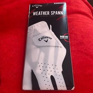 Callaway Weather Spann Golf Glove. ML reg. right hand